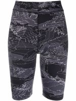 MCQ short de cyclisme à taille haute - Noir MCQ short de cyclisme à taille haute - Noir