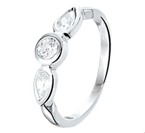TFT Ring Zirkonia Zilver Gerhodineerd