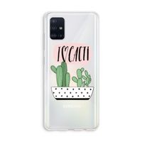 I love cacti: Galaxy A51 4G Transparant Hoesje