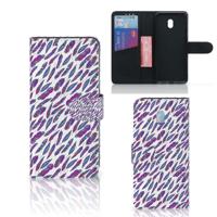 Xiaomi Redmi 8A | Telefoon Hoesje | Feathers Color