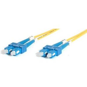 StarTech.com 2m Singlemode Duplex Fiber Cable SC-SC