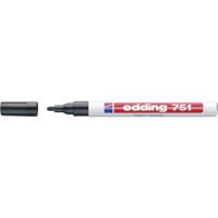 Edding Glanzlackmarker 4-751-1-1001 Lakmarker Zwart 1 mm, 2 mm Edding Glanzlackmarker 4-751-1-1001 Lakmarker Zwart 1 mm, 2 mm