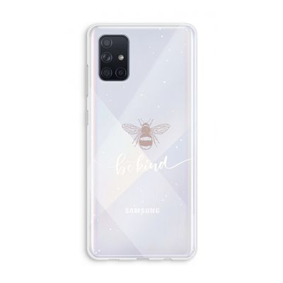 Be(e) kind: Galaxy A71 Transparant Hoesje