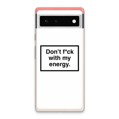 My energy: Google Pixel 6 Transparant Hoesje