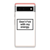 My energy: Google Pixel 6 Transparant Hoesje