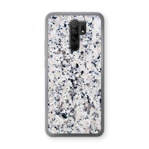 Gespikkelde marmer: Xiaomi Redmi 9 Transparant Hoesje