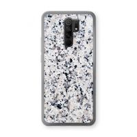 Gespikkelde marmer: Xiaomi Redmi 9 Transparant Hoesje