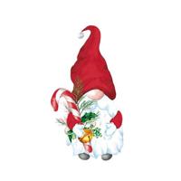 Servet l33b33cm wintrflks tomt 20st Duni - Duni