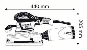 Bosch Blauw GSS 280 AVE Vlakschuurmachine | 350w 230x115mm  - 0601292902