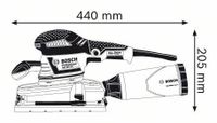 Bosch GSS 280 AVE Professional Schuurmachine 11000 RPM 22000 OPM - thumbnail