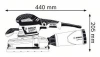 Bosch Blauw GSS 280 AVE Vlakschuurmachine | 350w 230x115mm  - 0601292902 - thumbnail