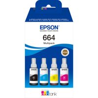 664 EcoTank 4-colour multipack Inkt