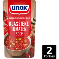 Unox Smaakfavoriet Soep In Zak Klassieke Tomaten 570 ml bij Jumbo
