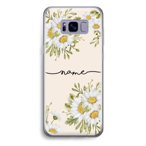 Daisies: Samsung Galaxy S8 Plus Transparant Hoesje