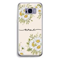 Daisies: Samsung Galaxy S8 Plus Transparant Hoesje