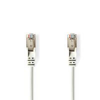 Nedis CAT5e-Kabel | SF/UTP | RJ45 Male naar RJ45 Male | 3 m | Wit | 1 stuks - CCGB85121WT30 CCGB85121WT30 - thumbnail