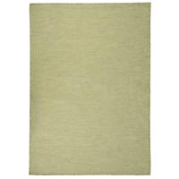 VidaXL Buitenkleed platgeweven 160x230 cm groen