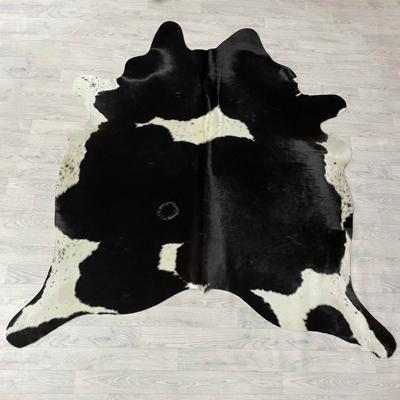 Koeienhuid bruin zwart wit 210x195cm