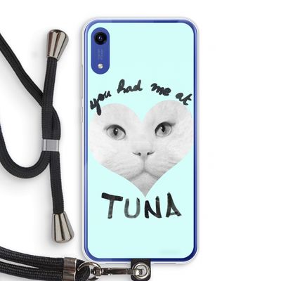 You had me at tuna: Honor Play 8A Transparant Hoesje met koord