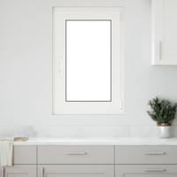 Kelderraam "RISOR" 60x100 cm draai-kiep DIN rechts wit