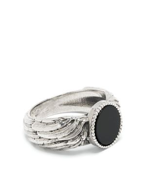 Emanuele Bicocchi bague Wing Stone - Argent