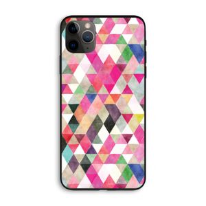 Gekleurde driehoekjes: iPhone 11 Pro Max Biologisch afbreekbaar hoesje
