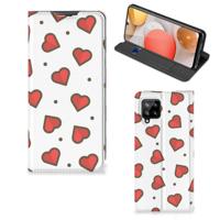 Samsung Galaxy A42 | Hoesje met Magneet | Hearts