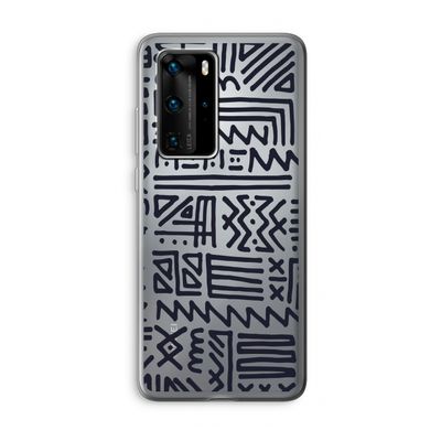 Marrakech print: Huawei P40 Pro Transparant Hoesje