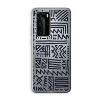 Marrakech print: Huawei P40 Pro Transparant Hoesje