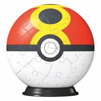Ravensburger 3d puzzelbal pokémon pokébal, 54st.