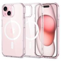 iPhone 15 Classic Hybrid Case (HaloLock) Clear Pink