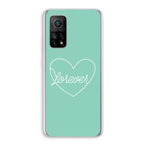 Forever heart pastel: Xiaomi Mi 10T 5G Transparant Hoesje