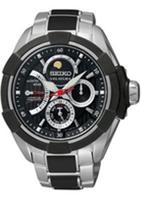 Horlogeband Seiko 5D88-0AE0 / SRX009P1 / M0T6111J0 Staal Multicolor 22mm