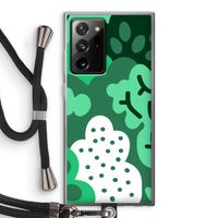 Bushes: Samsung Galaxy Note 20 Ultra / Note 20 Ultra 5G Transparant Hoesje met koord