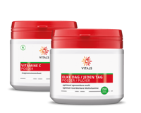 Vitals Elke Dag & Vitamine C Poeder Combi