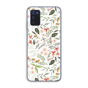 Sweet little flowers: Samsung Galaxy A03s Transparant Hoesje