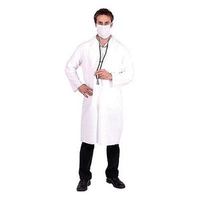 Doktersjas inclusief mondkapje en stethoscoop