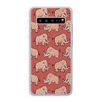 Mammoet: Samsung Galaxy S10 5G Transparant Hoesje