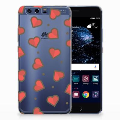 Huawei P10 Plus | TPU bumper | Hearts
