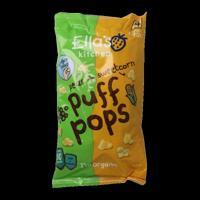 Puff pops peas & sweetcorn 10+ maanden bio 36 Gram