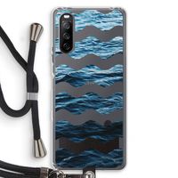 Oceaan: Sony Sony Xperia 10 III Transparant Hoesje met koord