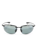 Maui Jim lunettes de soleil Hookipa à monture rectangulaire - Noir - thumbnail