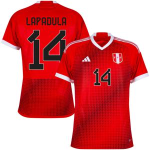 Peru Shirt Uit 2023-2024 + Lapadula 14