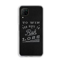Risk loss: Huawei P40 Lite Transparant Hoesje
