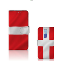 Alcatel 3 (2019) Bookstyle Case Denemarken - thumbnail