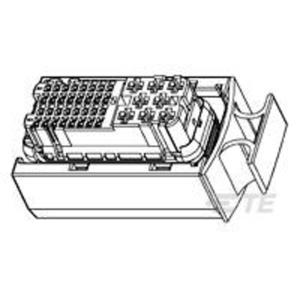 TE Connectivity 368383-1 Inhoud: 1 stuk(s) Tray