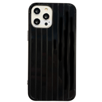 iPhone XR hoesje - Backcover - Patroon - TPU - Zwart