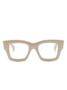 Jacquemus lunettes de soleil à monture carrée - Tons neutres