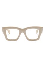 Jacquemus Les Lunettes Baci square-frame sunglasses - Tons neutres