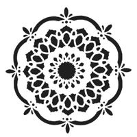 The Crafter's Workshop • sjabloon handcut blossom 15,2x15,2cm